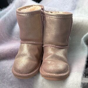 BearPaw Little Kids Sz 9 Eva Boots in Shimmering Pink